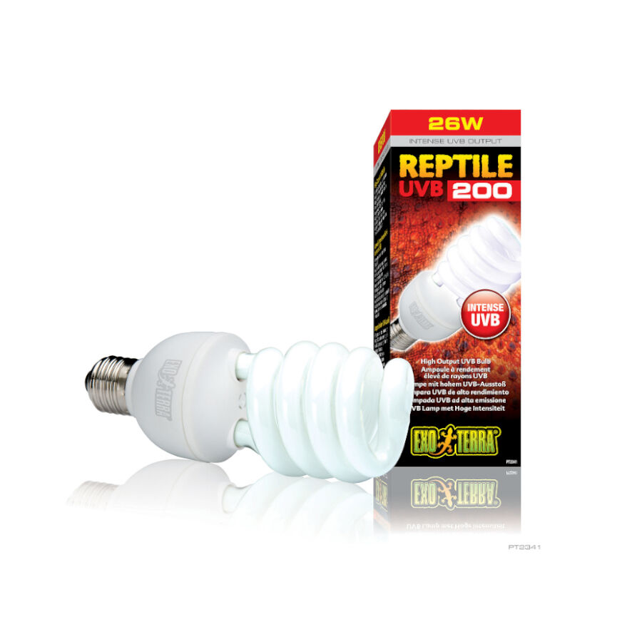 Exo Terra Reptile L&acirc;mpada UVB 200 para terr&aacute;rios, , large Imagem n&uacute;mero 2